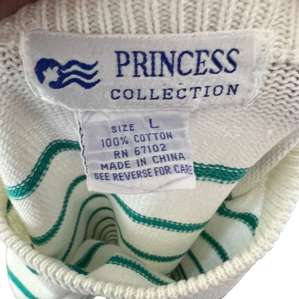 Vintage Princess Cruises Cotton Sweater‎